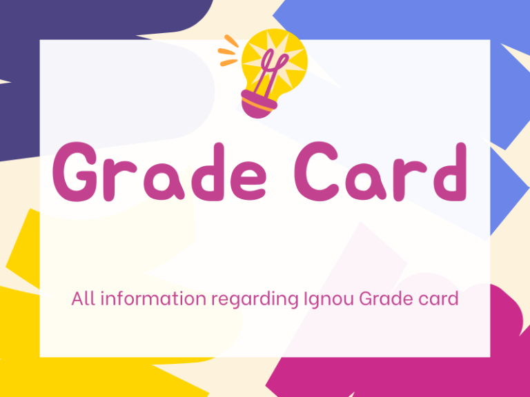 IGNOU Grade Card 2023 Know Your Status Of Your Result