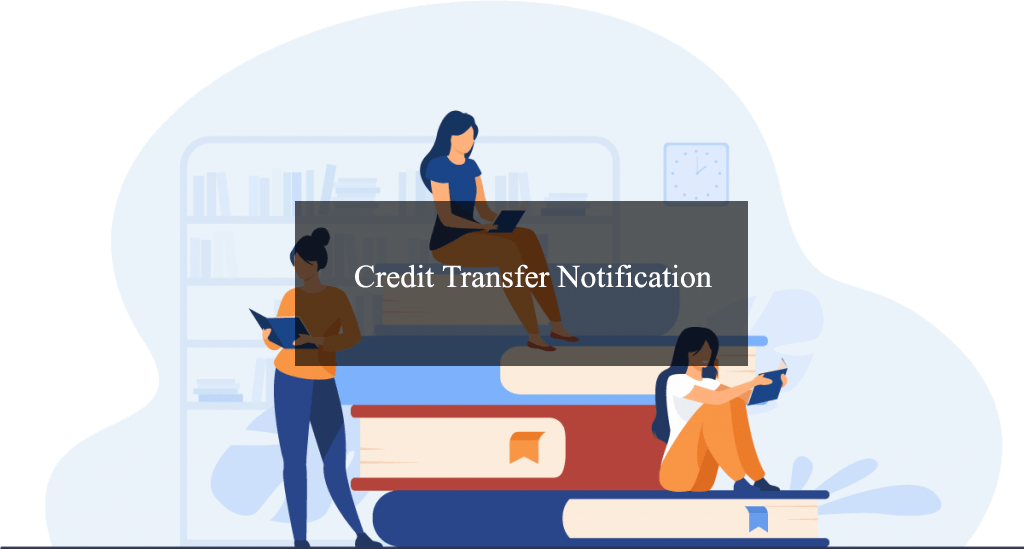 credit transfer notification