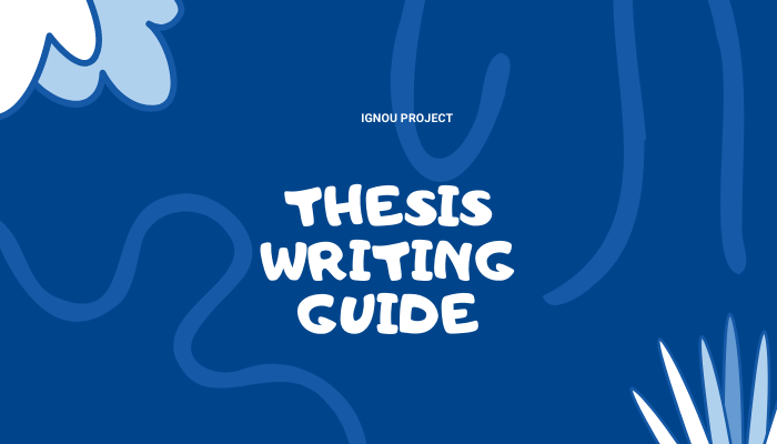 thesis writing guide