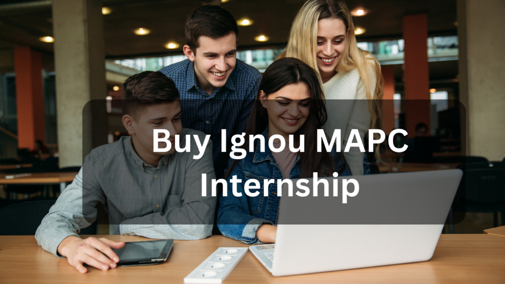 Buy Ignou MAPC Internship